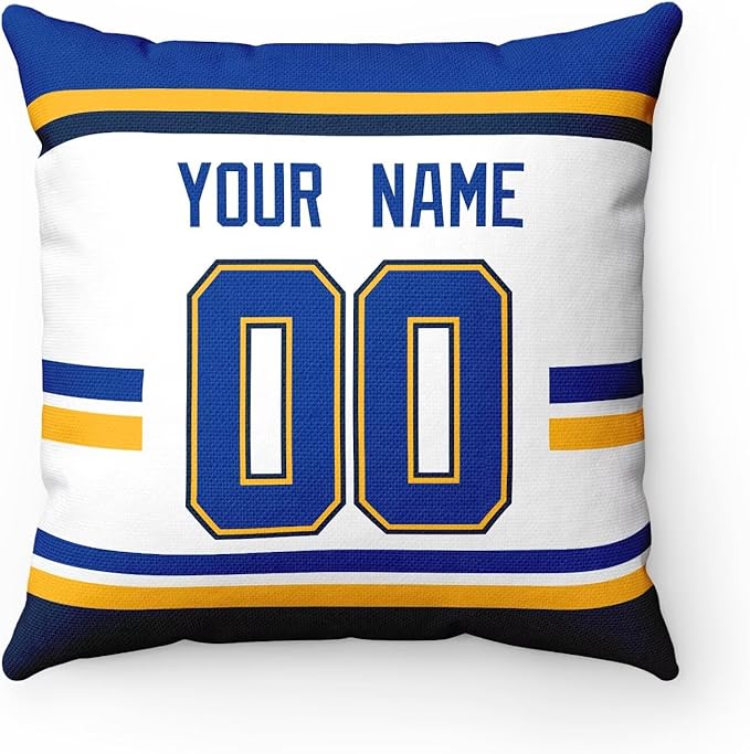 ANTKING Throw Pillow 2 Packs Personalized Custom Any Name Number for Men Women Boy Gifts