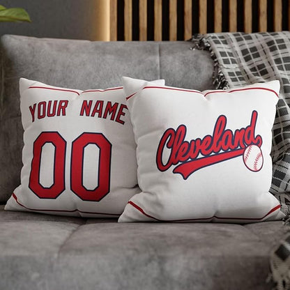 ANTKING Cleveland Throw Pillow Custom Name and Number for Men Women Boy Personalized Gift
