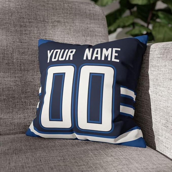ANTKING Winnipeg Throw Pillow Personalized Custom Any Name and Number for Men Women Boy Gifts