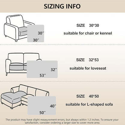 gogobunny 100% Double Sided Waterproof Dog Blanket Soft Pet Bed Cover Reversible Protect Furniture Couch Sofa Car for Puppy Large Dog Cat (Dark Sea Fog/Light Sea Fog, 40x50 Inch (Pack of 1))