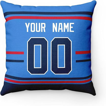 ANTKING Throw Pillow 2 Packs Personalized Custom Any Name Number for Men Women Boy Gifts