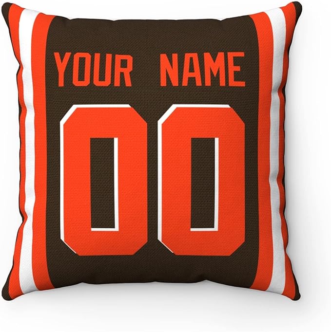 ANTKING Throw Pillow 2 Packs Custom Any Name and Number for Men Women Boy Gift