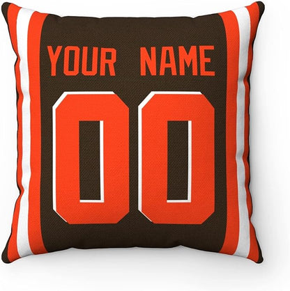 ANTKING Throw Pillow 2 Packs Custom Any Name and Number for Men Women Boy Gift