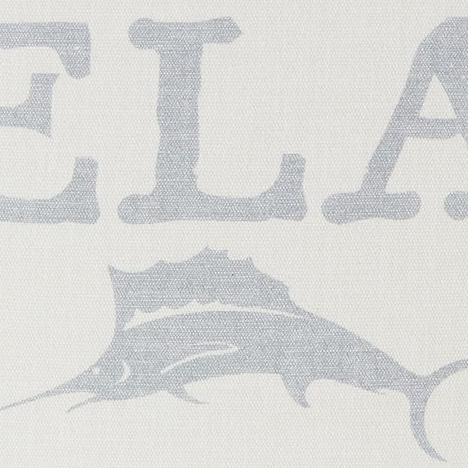 Tommy Bahama - Throw Pillow, 100% Soft Cotton with Zipper Closure, Decorative Pillow for Bed or Couch (18" x 18", Relax Grey)