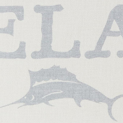 Tommy Bahama - Throw Pillow, 100% Soft Cotton with Zipper Closure, Decorative Pillow for Bed or Couch (18" x 18", Relax Grey)