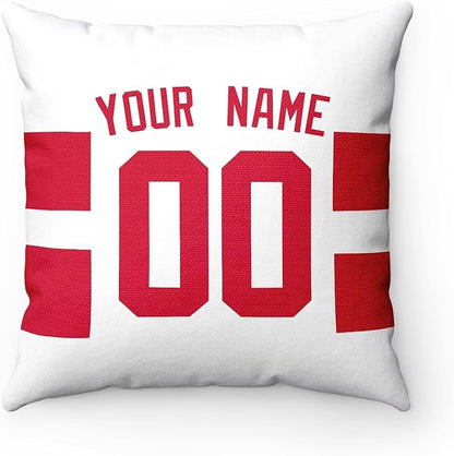 ANTKING Detroit Throw Pillow Personalized Custom Any Name and Number for Men Women Boy Gifts