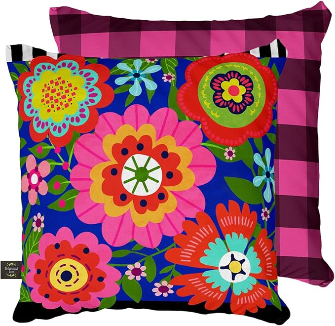Briarwood Lane Bright Blooms Spring Decorative Pillow