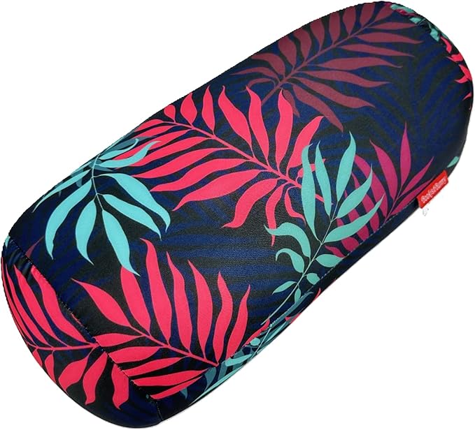 Bookishbunny Microbead Cylinder Bolster Roll Pillow 13" x 7" (Fern)