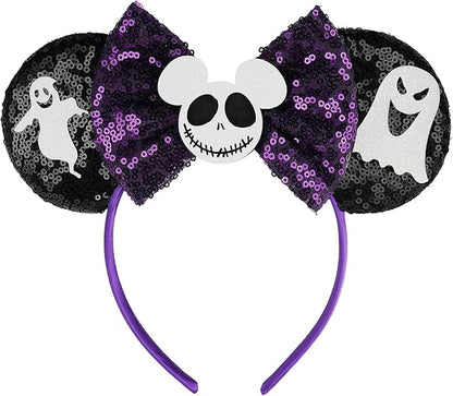 FANYITY Mouse Ears, Sequin Mouse Ears Headband for Boys Girls Women (YL)