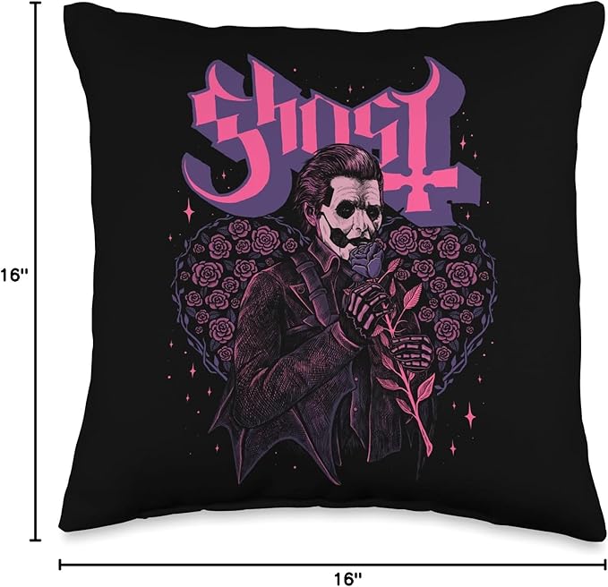 Ghost Bouquet IV Throw Pillow