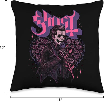 Ghost Bouquet IV Throw Pillow