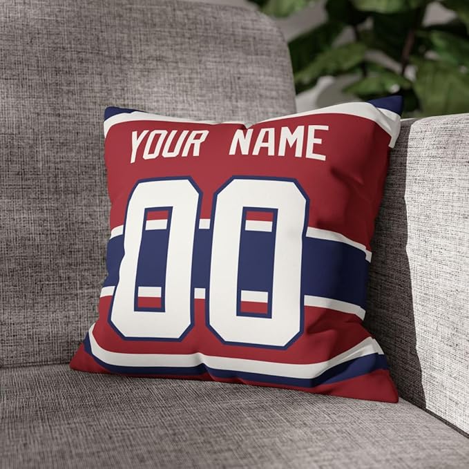 ANTKING Throw Pillow 2 Packs Personalized Custom Any Name Number for Men Women Boy Gifts
