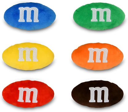 iscream M&M's Peanut Package 16" x 8.5" Pillow Set with Mini M&M's Candy Pillows