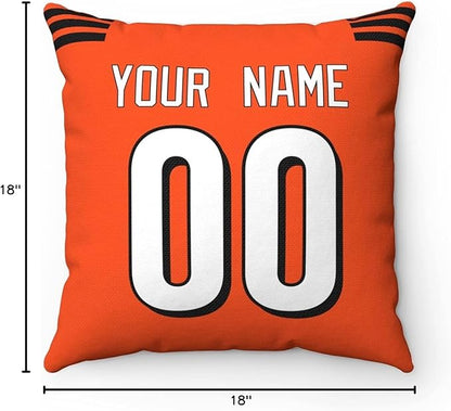 ANTKING Throw Pillow 2 Packs Custom Any Name and Number for Men Women Boy Gift
