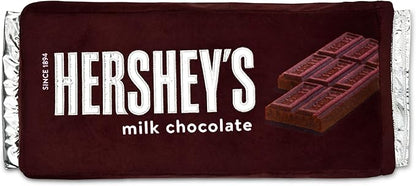iscream Hershey's Chocolate Bar Package 17.5" x 7.75" Pillow Set with Mini Chocolate Bar Pillows