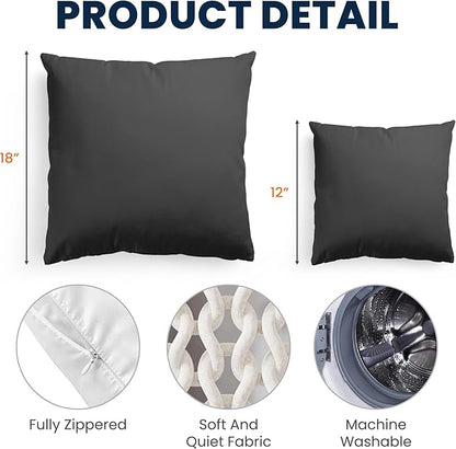 Macorner Personalized Pillow (Insert Included), Kid Birth Flower God Says I Am