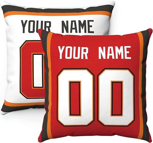 ANTKING Throw Pillow Tampa Custom Any Name and Number for Men Women Boy Gift