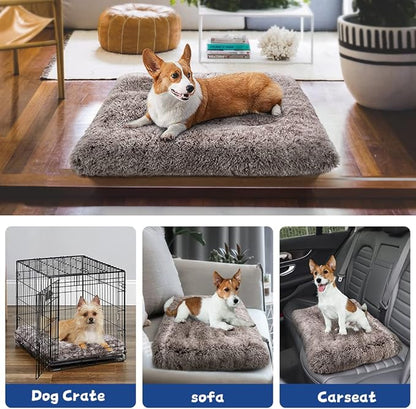 ULIGOTA Dog Crate Pad for Large Dogs, 36 inch, Deluxe Plush Anti-Slip Pet Bed, Fully Kennel Pad