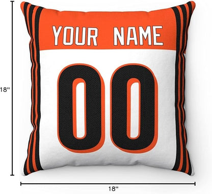 ANTKING Throw Pillow Cincinnati Custom Any Name and Number for Men Women Boy Gift