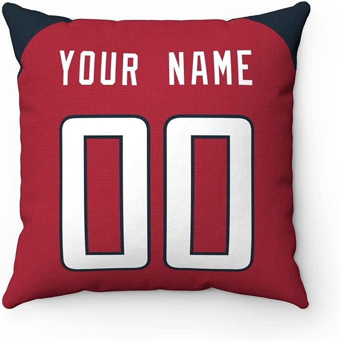 ANTKING Throw Pillow Houston Custom Any Name and Number for Men Women Boy Gift