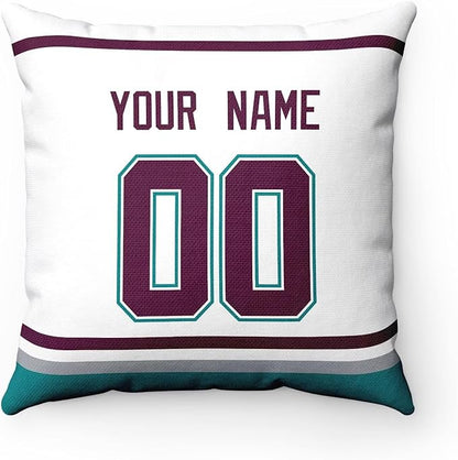 ANTKING Throw Pillow 2 Packs Personalized Custom Any Name Number for Men Women Boy Gifts