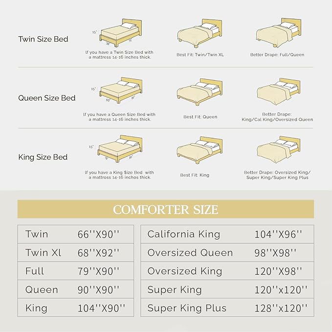 Andency Yellow Pinch Pleat Comforter Twin(66x90Inch), 2 Pieces(1 Pintuck Comforter and 1 Pillowcase) Pintuck Comforter Set, Microfiber Down Alternative Comforter All Season Bedding Set