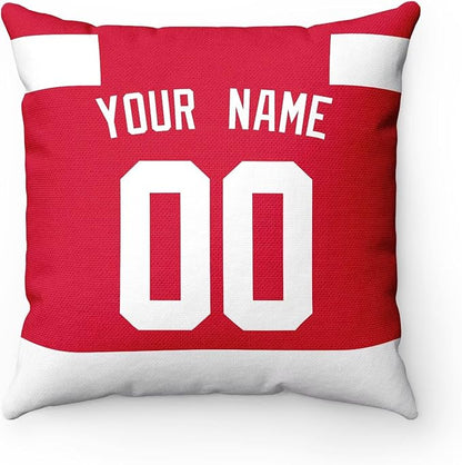 ANTKING Detroit Throw Pillow Personalized Custom Any Name and Number for Men Women Boy Gifts