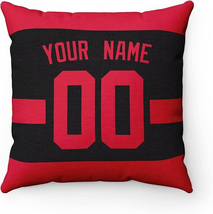 ANTKING Detroit Throw Pillow Personalized Custom Any Name and Number for Men Women Boy Gifts