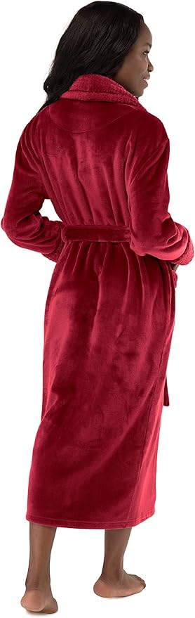 Turquaz Oversize Premium Luxury Ultra Soft Warm Robes for Women Plush Fleece Bathrobe for Women with and Spacious Pockets