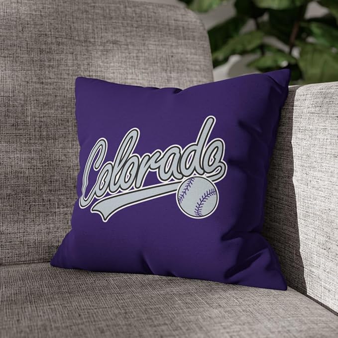 ANTKING Colorado Throw Pillow 2 Packs Custom Name and Number for Men Women Boy Personalized Gifts