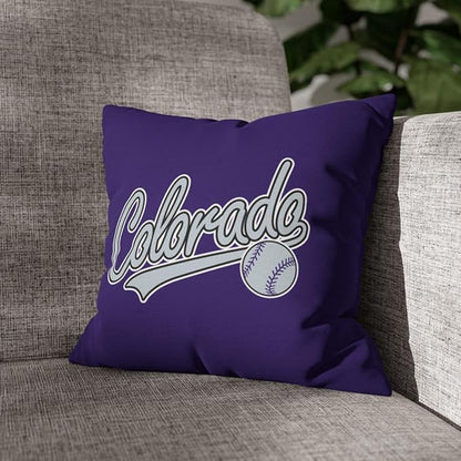 ANTKING Colorado Throw Pillow 2 Packs Custom Name and Number for Men Women Boy Personalized Gifts
