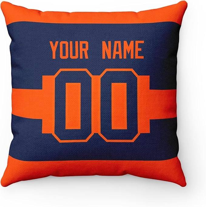ANTKING Throw Pillow 2 Packs Personalized Custom Any Name Number for Men Women Boy Gifts