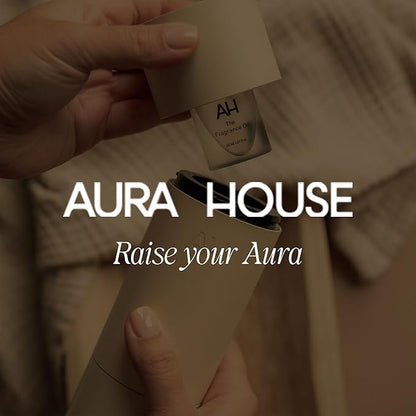 Aura House Smart Cold Air Diffuser & Fragrance Oil Duo – Bluetooth App-Controlled Diffuser for Home (Collins & Coast 30 ml Oils) – Hotel-Inspired Scents, Effortless Ambiance