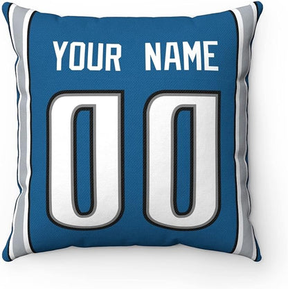 ANTKING Throw Pillow Detroit Custom Any Name and Number for Men Women Boy Gift