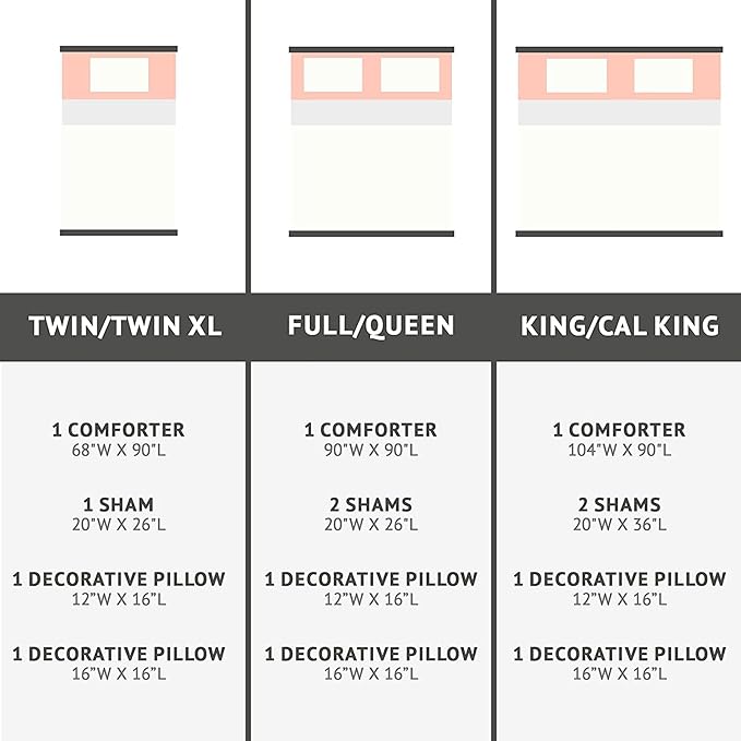 Intelligent Design Raina Twin / Twin XL Comforter Set, Soft Microfiber Comforter Set Twin, Modern Geometric Metallic Bed Set, 4 Pieces College Bedding Comforter Set with 1 Sham, 2 Toss Pillows Ivory