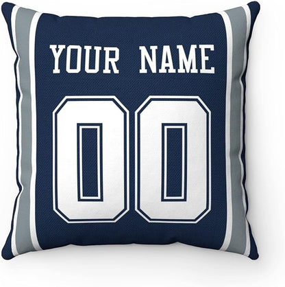 ANTKING Throw Pillow Dallas Custom Any Name and Number for Men Women Boy Gift
