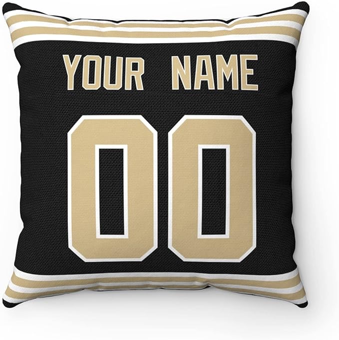 ANTKING Throw Pillow 2 Packs Custom Any Name and Number for Men Women Boy Gift