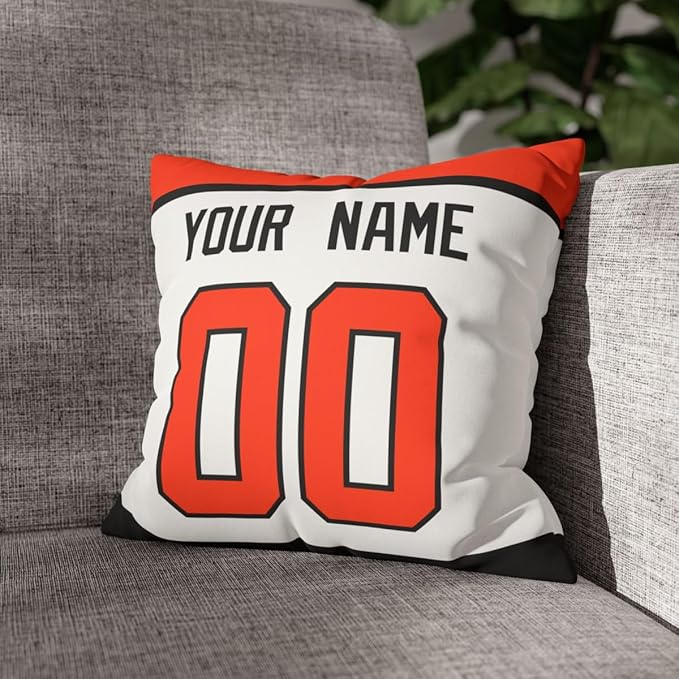 ANTKING Throw Pillow 2 Packs Personalized Custom Any Name Number for Men Women Boy Gifts