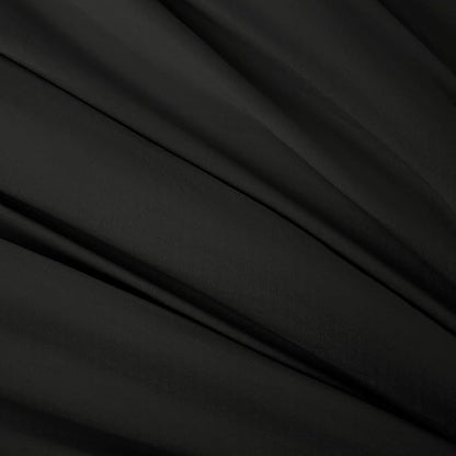 WRENSONGE King Size Comforter Set - 3 Pieces Prewashed Black Comforter Soft Lightweight for All Seasons,Fluffy Down Alternative Comforter King Size with 2 Pillow Shams