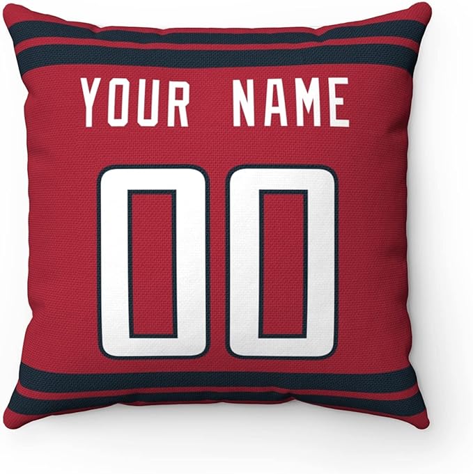 ANTKING Throw Pillow Houston Custom Any Name and Number for Men Women Boy Gift