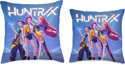 Kpop Demon Hunters HUNTR/X Officially Licensed Throw Pillow