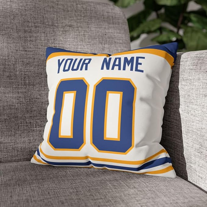 ANTKING Throw Pillow 2 Packs Personalized Custom Any Name Number for Men Women Boy Gifts
