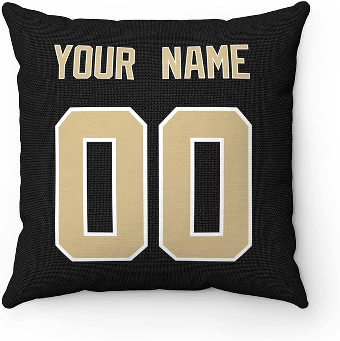 ANTKING Throw Pillow 2 Packs Custom Any Name and Number for Men Women Boy Gift