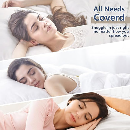 CozyLux Pillows Standard Size Set of 2, Soft Supportive Down Alternative Bed Pillow for Sleeping 2 Pack Dark Grey, Luxury Hotel Quality Gusseted Bedding Pillow for Back, Stomach or Side Sleepers 18x26