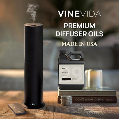 VINEVIDA [32 Fl Oz] Cuban Tobacco Fragrance Oil for Cold Air Diffusers, Essential Oils for Diffuser Oil Refill & Air Freshener Room Spray