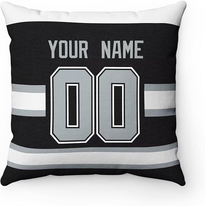 ANTKING Los Angeles Throw Pillow Personalized Custom Any Name and Number for Men Women Boy Gifts