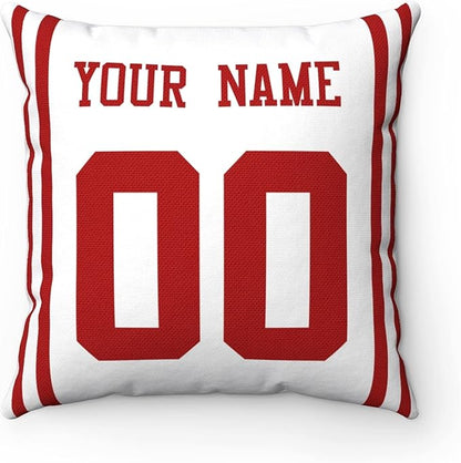 ANTKING Throw Pillow 2 Packs Custom Any Name and Number for Men Women Boy Gift