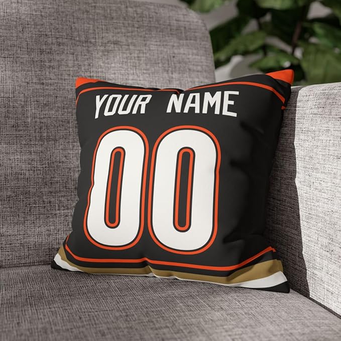 ANTKING Anaheim Throw Pillow Personalized Custom Any Name and Number for Men Women Boy Gifts