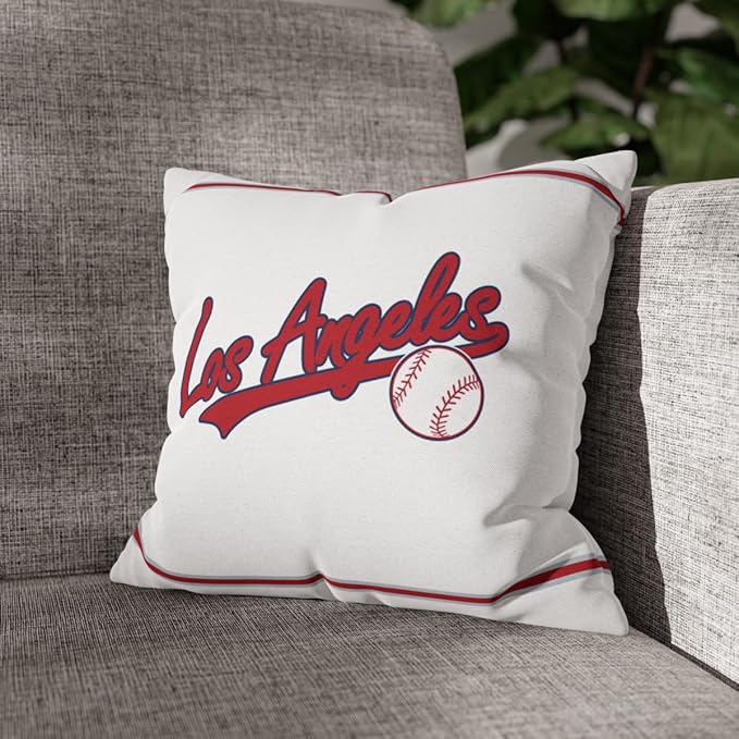 ANTKING Los Angeles A Throw Pillow 2 Packs Custom Name and Number for Men Women Boy Personalized Gifts