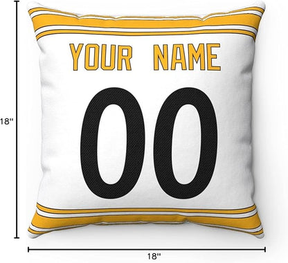 ANTKING Throw Pillow 2 Packs Custom Any Name and Number for Men Women Boy Gift